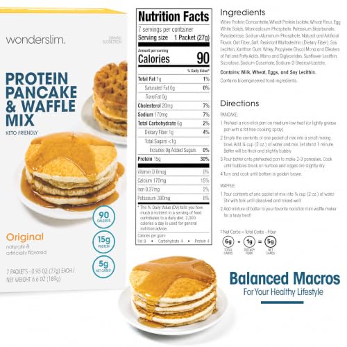 Protein Pancake & Waffle Mix (6.65 Ounce)