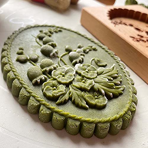 Wooden Cookie Biscuit Mold