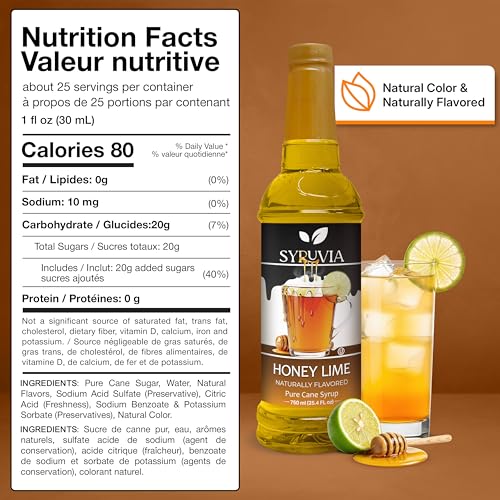 Honey Lime Syrup (25.4 Fl Oz)
