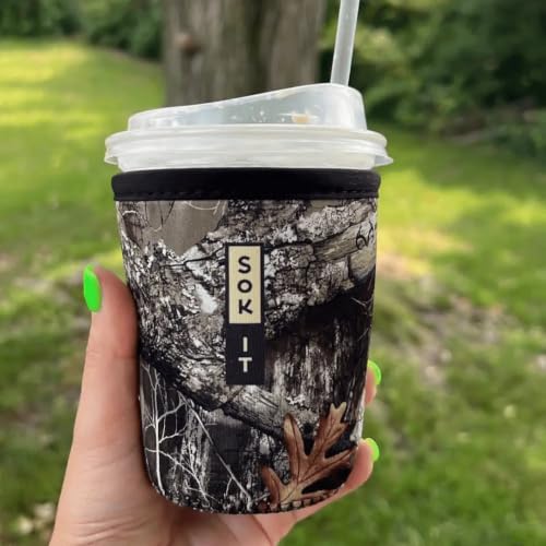 JavaSok Iced Coffee & Cold Soda Insulated Neoprene Cup Sleeve