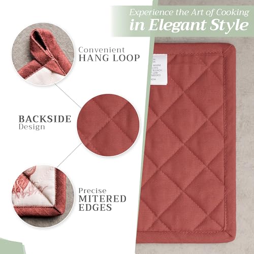 Pot Holders 100% Cotton Potholders (2 Count)