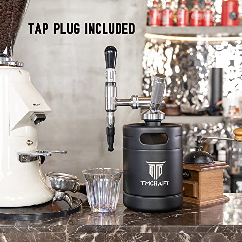 64oz Nitro Cold Brew Coffee Maker with Stout Creamer Faucet