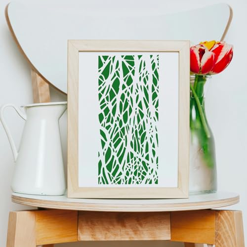 18Pcs Stencils for Crafts Painting