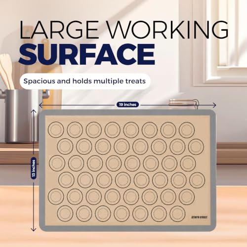 Macaron Baking Mat Silicone Non Stick (3 Count)