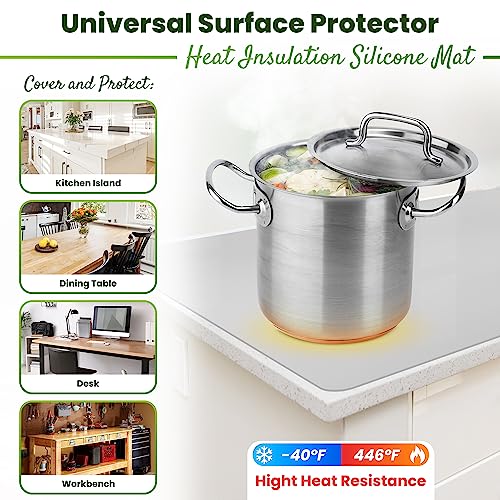 Premium Large Silicone Mat 28" x 20" Silicone Mat Heat Resistant