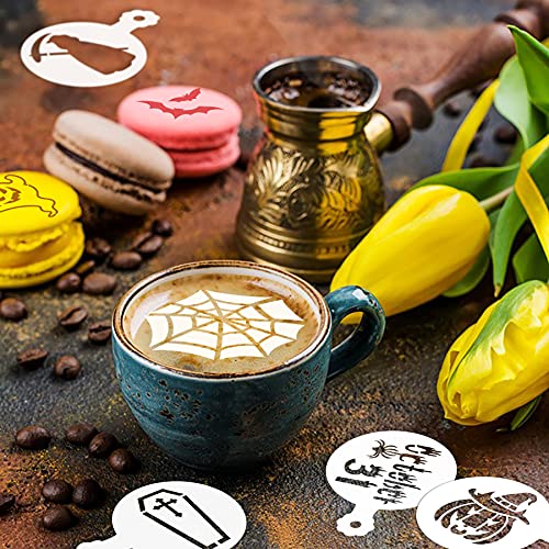 36Pcs Halloween Cookie Stencils Reusable Cake Baking Mold Tools (36 Count)