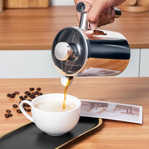 French Press Coffee Maker with Scale