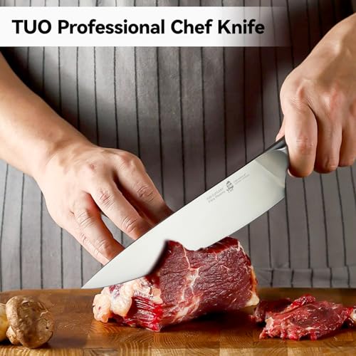 Chef Knife 8 inch Sharp Kitchen Knife with Pakkawood Handle