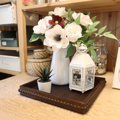 Square Wood Decorative Tray
