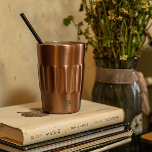Stainless Steel Portable Tumbler with Flip Lid