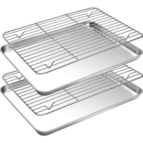 Baking Sheet and Cooling Rack Set