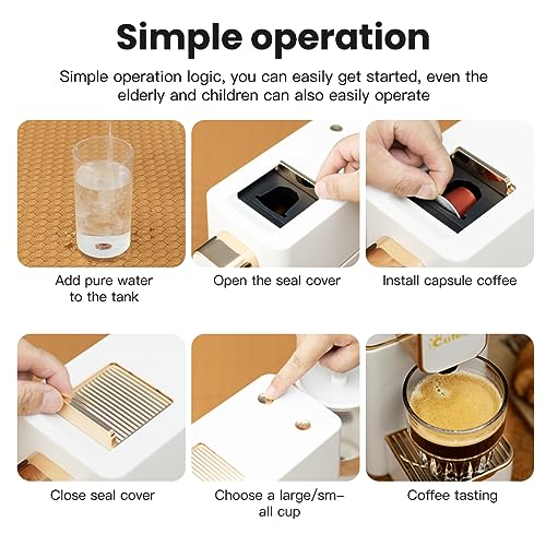 Espresso Machine for Coffee Capsules Compatible with Nespresso OriginalLine Machine