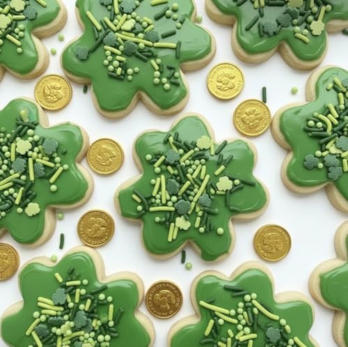 Shamrock Sprinkles for Baking (3 Ounce)