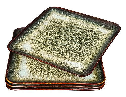 Ceramic Dinner Plates Dish Set (4 Count)