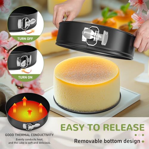 10 Inch Springform Pan with Removable Bottom