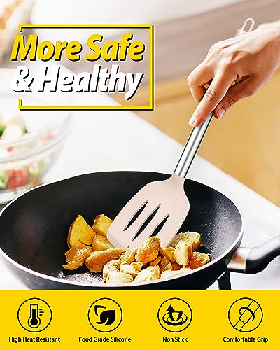 Pack of 4 Silicone Cooking Utensils Set (4 Count)