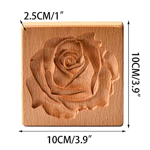 Wooden Cookie Biscuit Mold