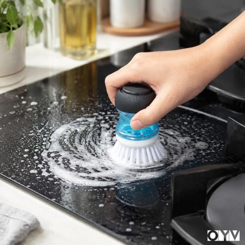 Soap Dispensing Palm Brush