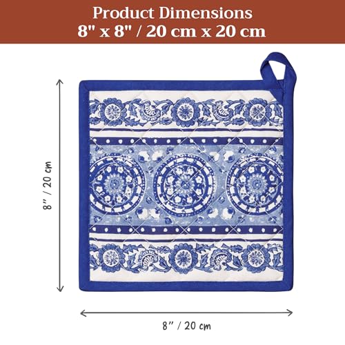 Pot Holders 100% Cotton Potholders (2 Count)