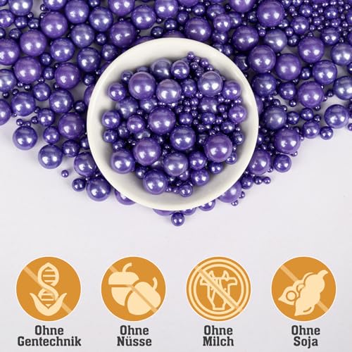 Purple Sprinkles 130g (4.58 Ounce)