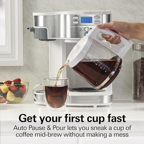 2 Way Programmable Coffee Maker & Single Serve Coffee Maker