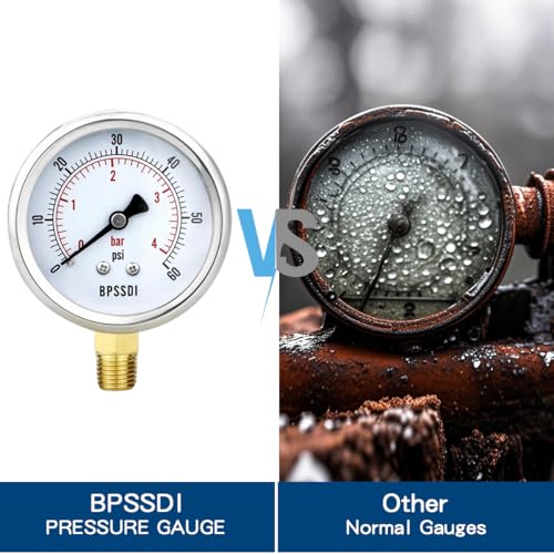 0 60 Psi Low Pressure Gauge
