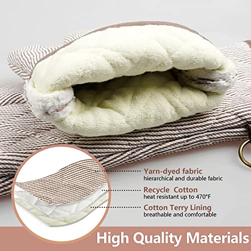 Yarn Dyed Oven Mitts 1 Pair (2 Count)