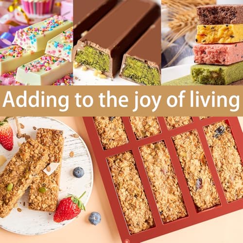 8 Cavity Silicone Molds For Food (8 Count)