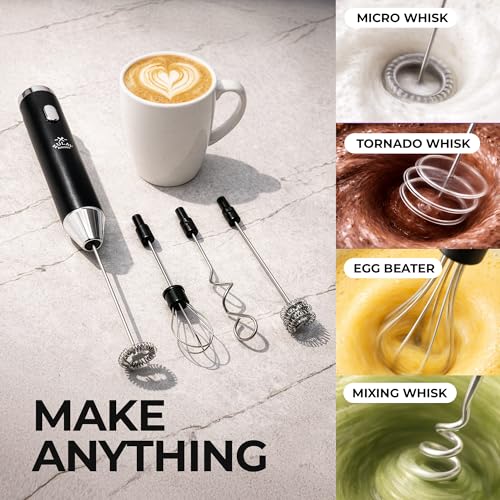 Rechargeable Milk Frother Handheld
