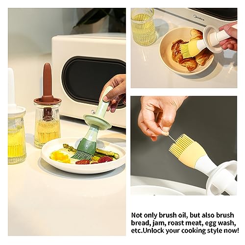 Oil Dispenser with Brush