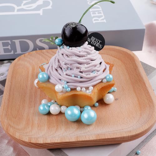Blue White Pearl Sprinkles (4.6 Ounce)