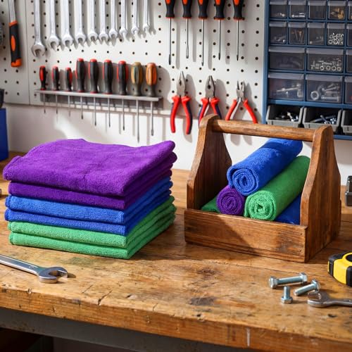 Car Microfiber Clean Cloths (60 Count)