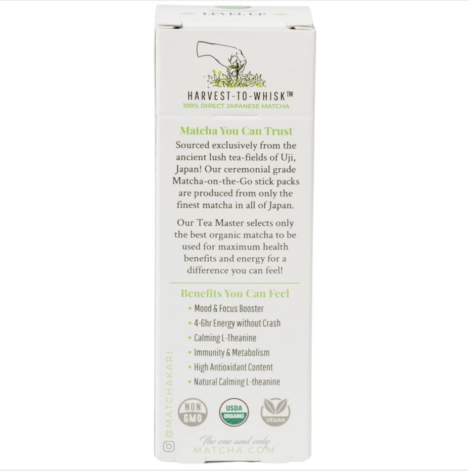 Dr. Weil Matcha Kari Organic Matcha Sticks (6 Count)