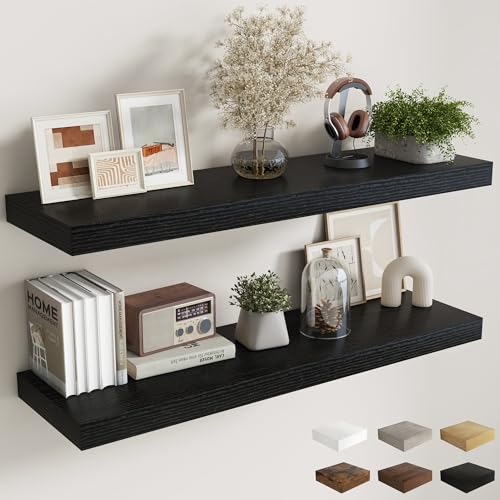 12 Inch Deep Floating Shelves (2 Count)