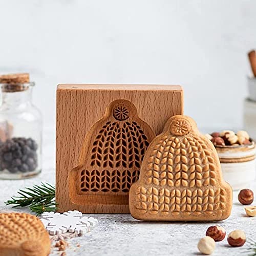 Wooden Springerle Cookie Molds for Baking