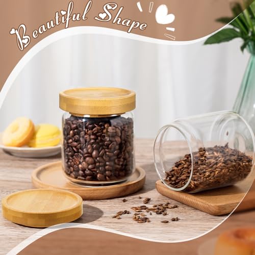 16 Pack Glass Containers Canister Set