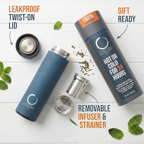 Insulated Tea Infuser Bottle