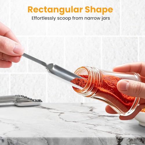 23 Pcs Stainless Steel Measuring Spoons Set with Leveler (23 Count)