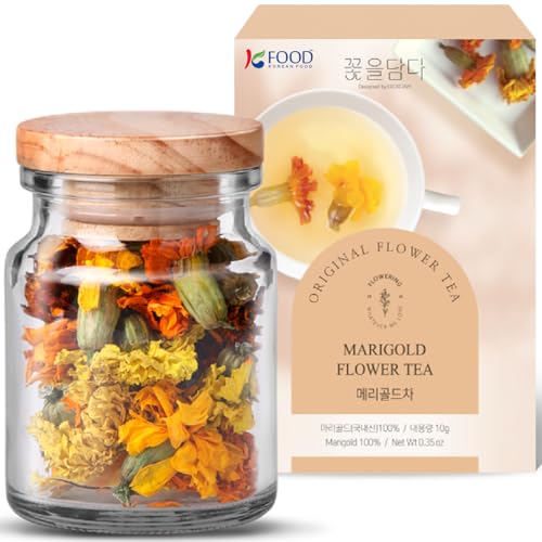 Korean Food KKOKDAM Marigold Flower Tea