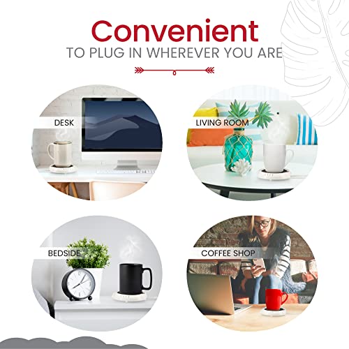 Candle Warmer Plate Safely Releases Scents Without a Flame