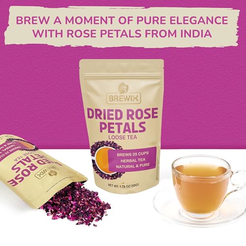 Pure Dried Rose Petals Loose Tea