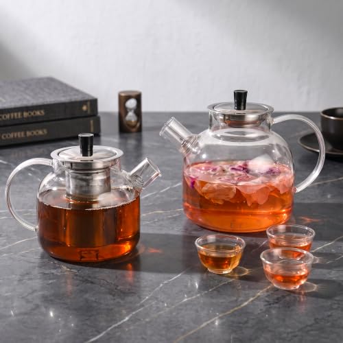 Glass Teapot with Removable Infuser