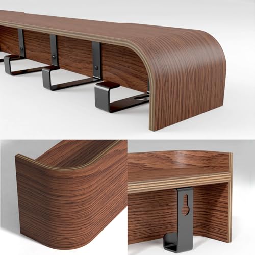Wall Mounted Coat Rack with Shelf
