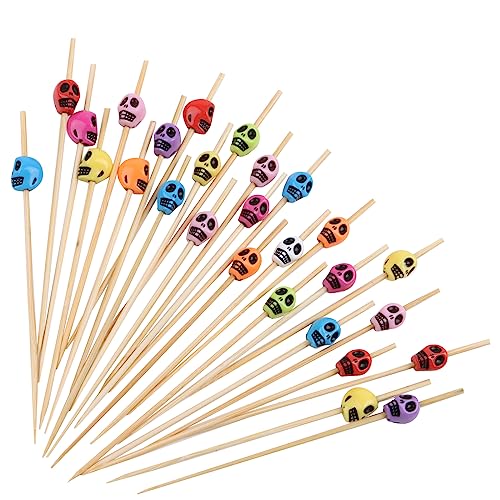 150pcs Halloween Skeleton Drink Topper