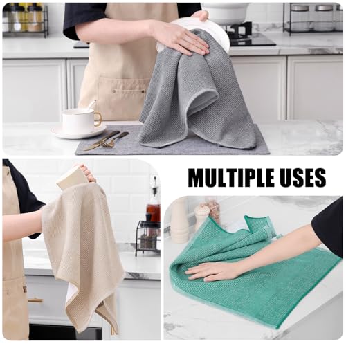 380 GSM Cotton Premium Kitchen Towels 6 Pack (6 Count)