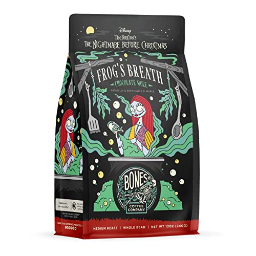 The Nightmare Before Christmas Frog's Breath Flavored Coffee Beans (12 Ounce)