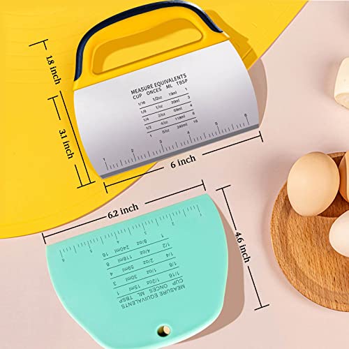 Dough Scraper 2 PCS (2 Count)