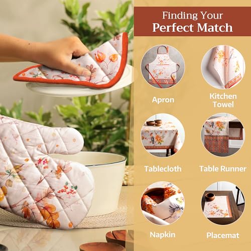 Maison d'Hermine Oven Gloves 100% Cotton Oven Mitt