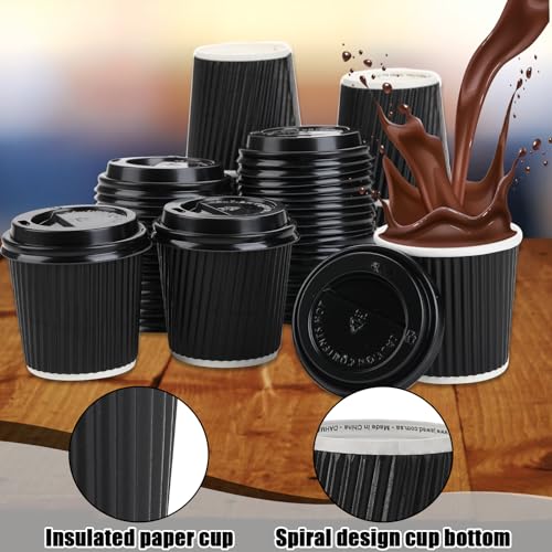 4oz Disposable Paper Espresso Cups (200 Count)