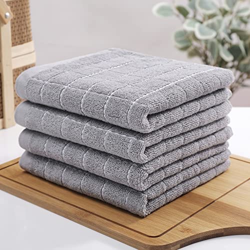 100% Cotton Terry Kitchen Towels (4 Count)